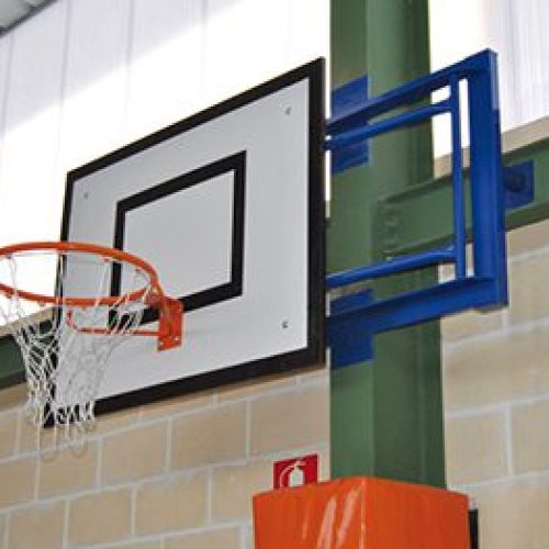 Сгъваема баскетболна конструкция за стена DP115