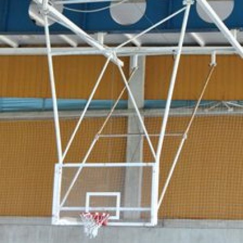 Сгъваема баскетболна конструкция за таван DP001