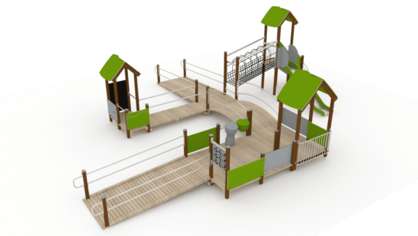 Комбинирано детско съоръжение Jacuś ST10007C - Dias Playgrounds