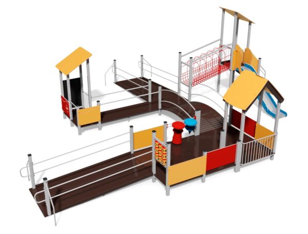 Комбинирано детско съоръжение Jacuś ST10007CM - Dias Playgrounds
