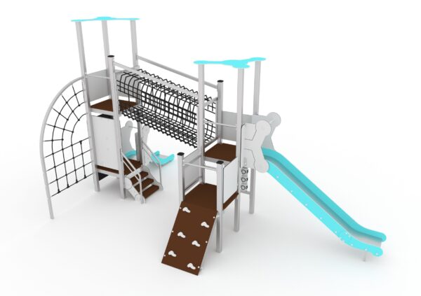 Комбинирано детско съоръжение DynamicTower 6.0 ST30996 - Dias Playgrounds