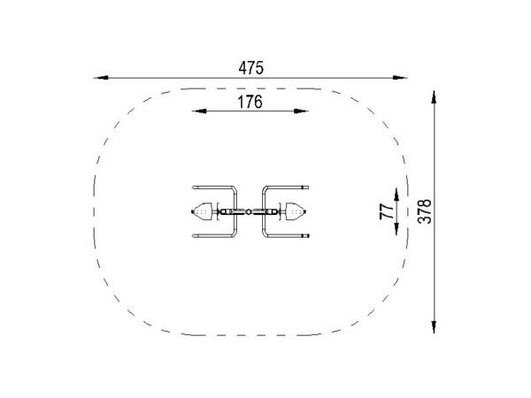 Размери на Комбиниран уред за набрания STSAF008_2