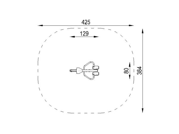Размери на Кардио уред Гребец STSAF012