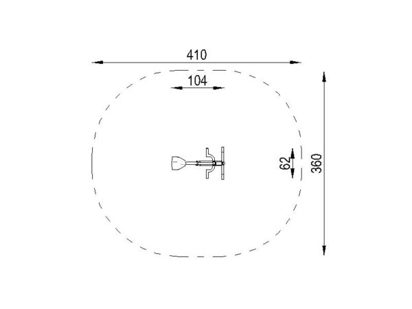 Размери на Кардио уред Ездач STSAF020