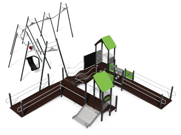 Комбинирано детско съоръжение Майкъл ST10107GM - Dias Playgrounds