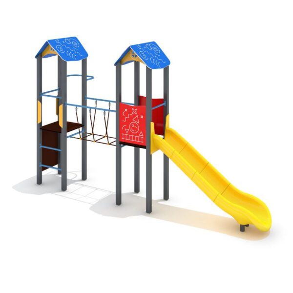 Комбинирано детско съоръжение AVELO 2-5 IPBO-AK-525-R - Dias Playgrounds