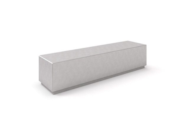 Изглед на бетонна пейка DECO 5 IPST-01-DCRB-005 / ST-01-DCRS-005
