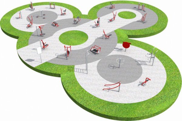 Проект за детска площадка INTEGRADO 1 - Dias Playgrounds