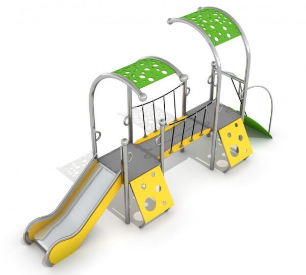 Катерушка с пързалка DOMETO 2-1 IPK521 - Dias Playgrounds