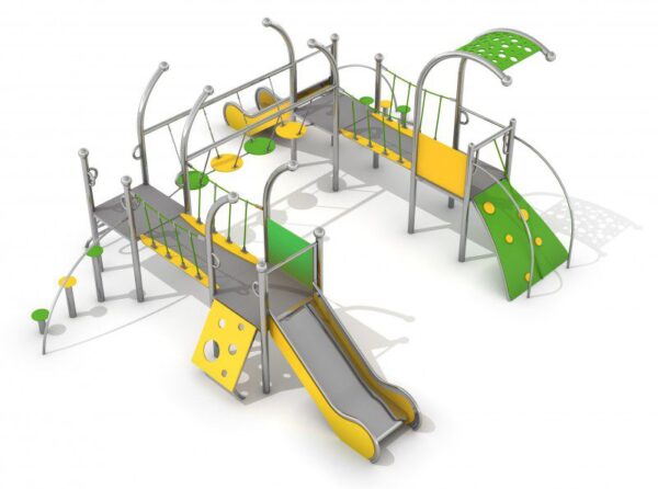 Комбинирано детско съоръжение DOMETO 4-1 IPK541 - Dias Playgrounds