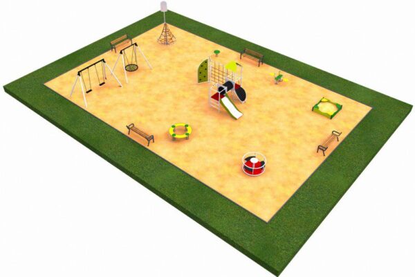 Комбиниран проект за детска площадка MIX 8- приложение