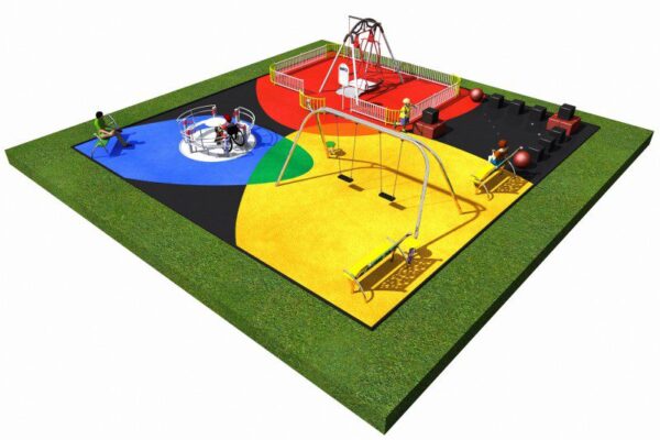 Изглед на Проект за детска площадка INTEGRADO 2