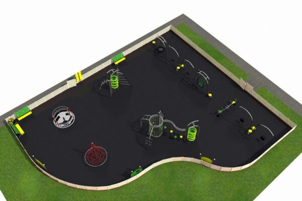 Комбиниран проект за детска площадка MIX 7-изображение