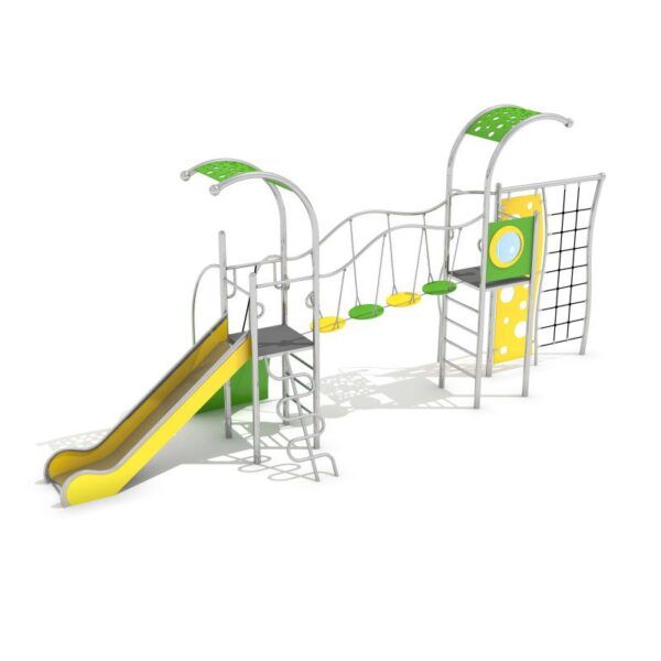 Комбинирано детско съоръжение DOMO 2-3 IPK623 - Dias Playgrounds