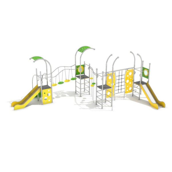 Комбинирано детско съоръжение DOMO 4-1 IPK641 - Dias Playgrounds