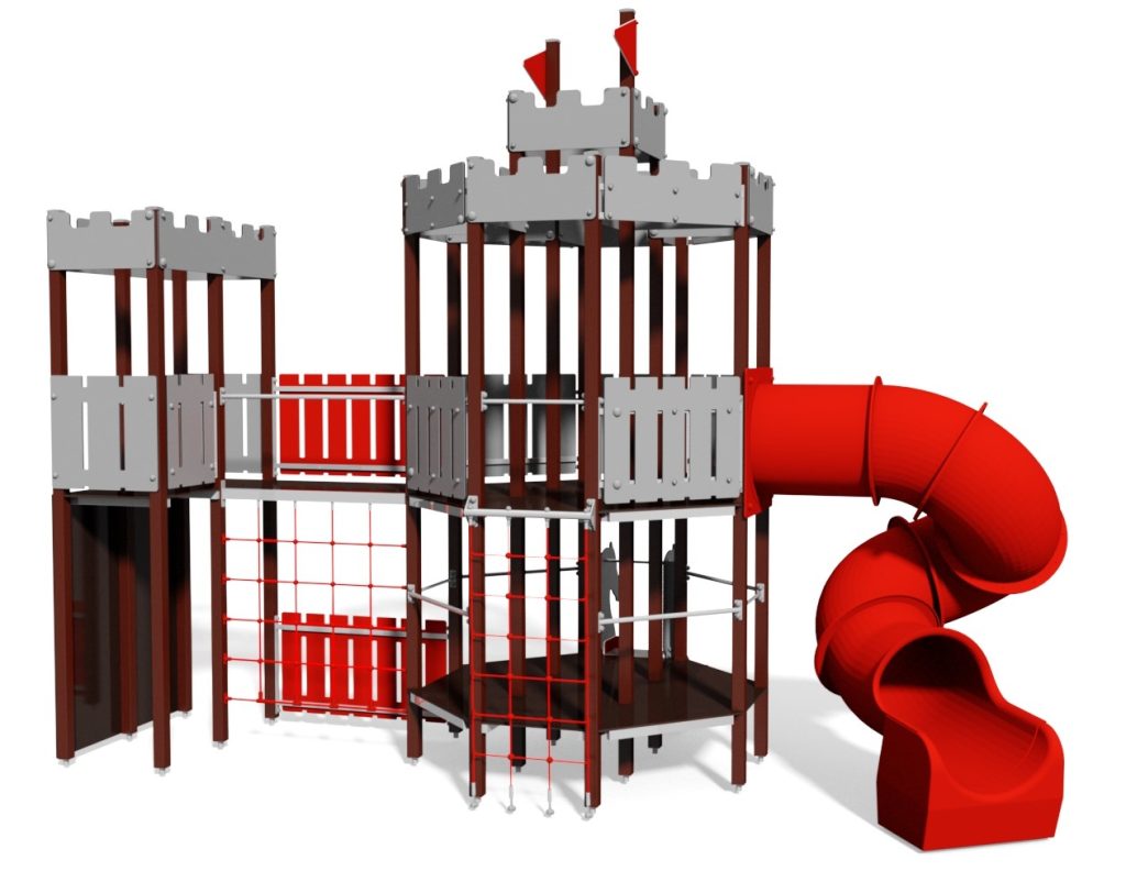 Рицарски замъци на детската площадка - Dias Playgrounds