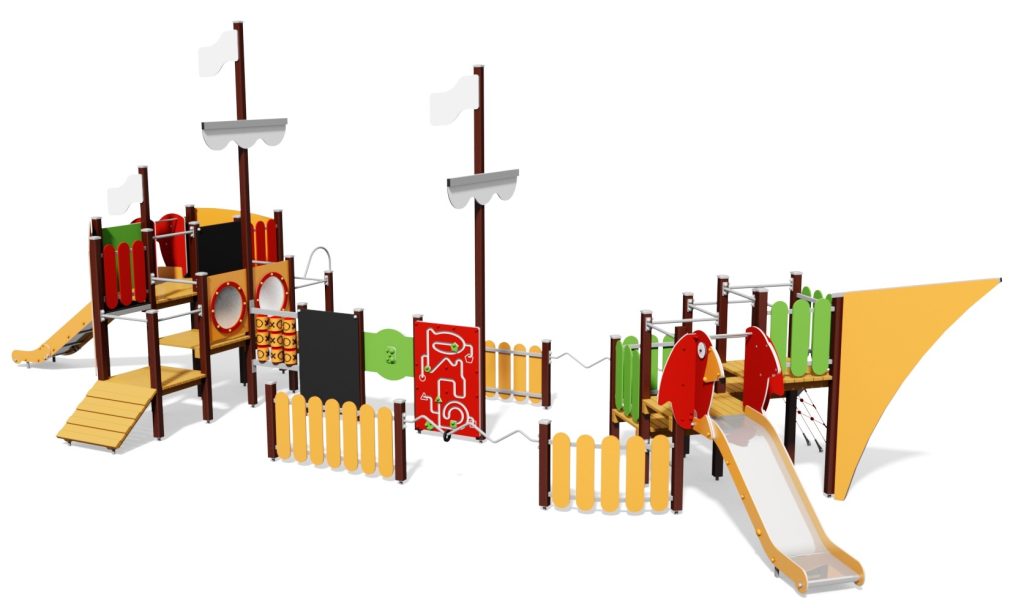 Морски дизайн на уреди за детски площадки - Dias Playgrounds