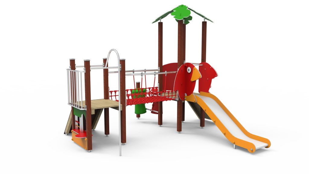 Тропически дизайн на уреди за детски площадки - Dias Playgrounds