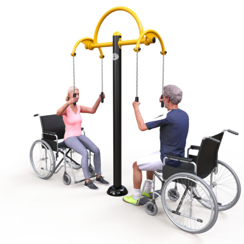 Фитнес оборудване за хора с увреждания на открито VVZHF07