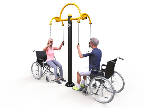 Фитнес оборудване на открито за хора с увреждания VVZHF07